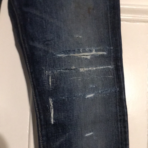 mens RRL distressed jeans 28/34 - Picture 2 of 10